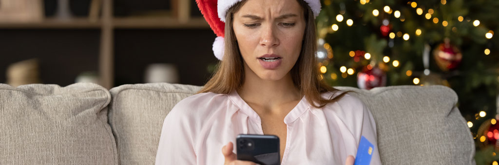 Three top tips to avoid online scams this Christmas